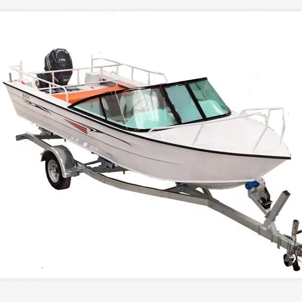 Fishing Boat Fiberglass - KAIP Luxe Aluminium Jacht 5.28M CE