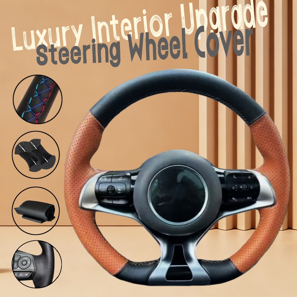 Fishing Boat Steering Wheel - Op maat gemaakte microvezel lederen auto