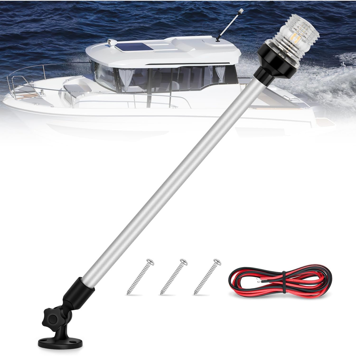 Fishing Boat Navigation Light - Nilight Marine Boot Achterlicht 24 Inch