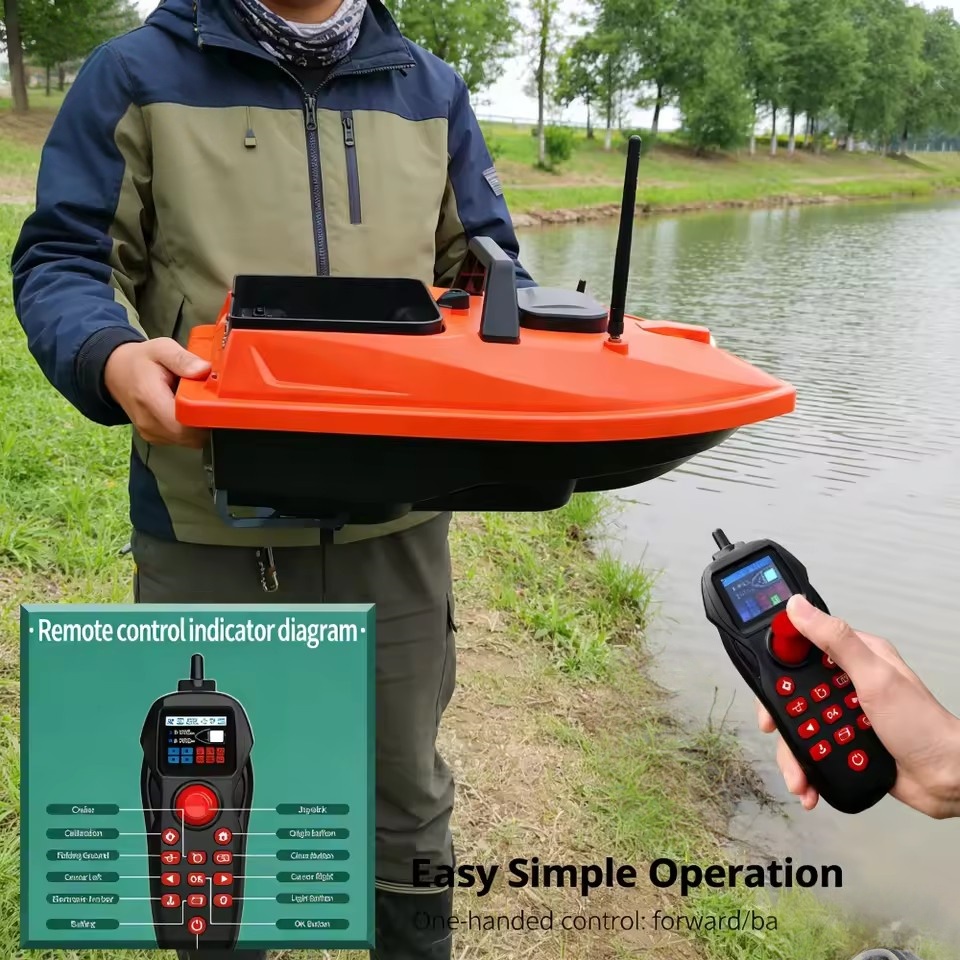 Fishing Boat Gps - 500M Afstand 1.5KG Laadvermogen GPS Visvoerboot