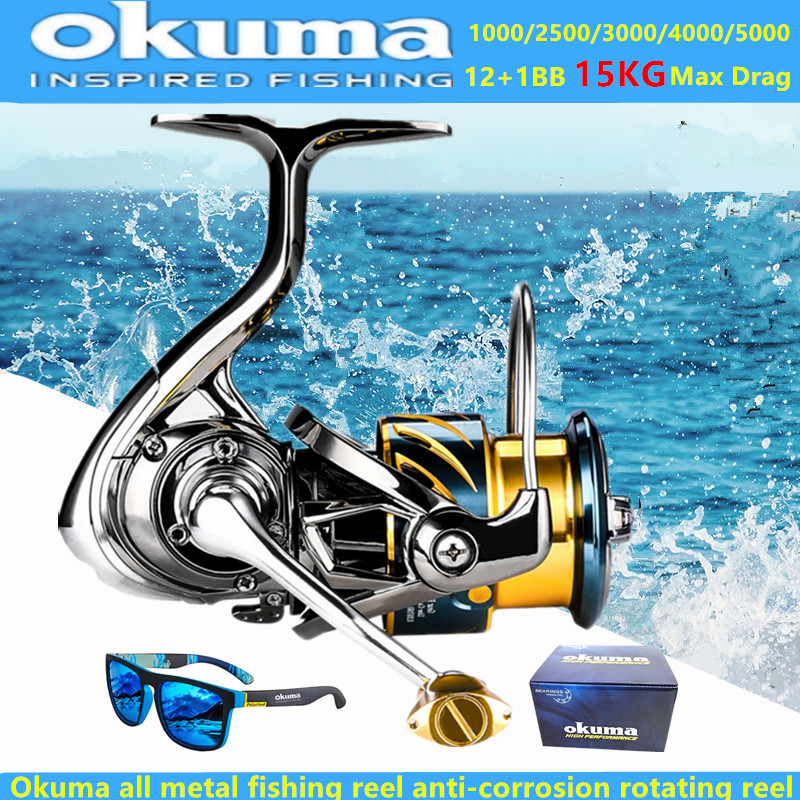 Okuma Volledig Metalen Visseri - Kastking Reel Zephyr recensie en prijs
