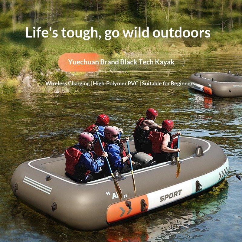 Opblaasbare Tandem Viskajaks,  - Fishing Boat Inflatable recensie en prijs
