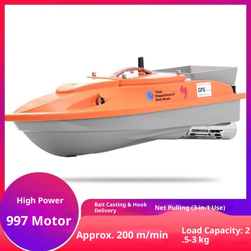 Hoge snelheid RC visboot 12V G - Fishing Boat Gps recensie en prijs
