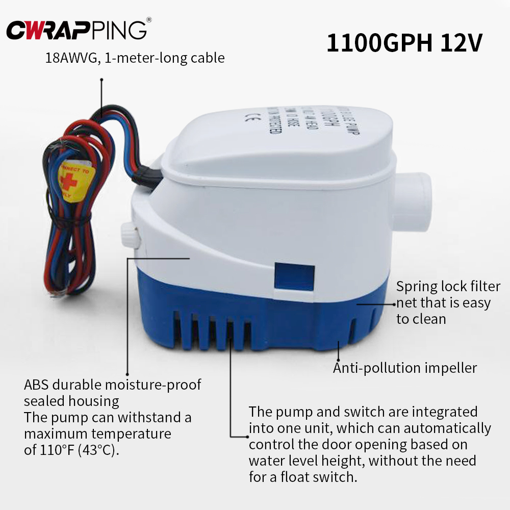 Auto RV Lenspomp voor Boten Ac - Fishing Boat Bilge Pump recensie en prijs