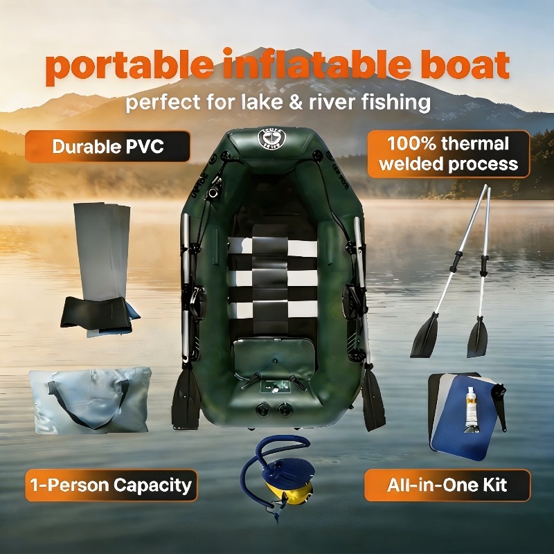 1-persoons visboot, goedkope o - Fishing Boat Oar recensie en prijs