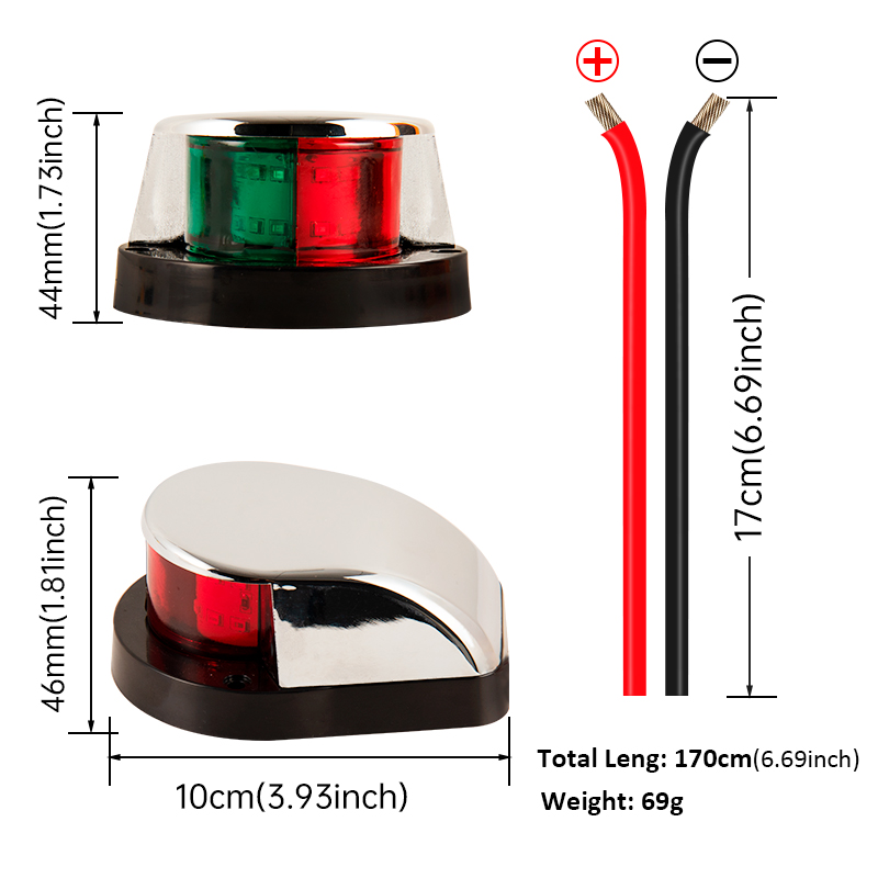 12V LED Marine Navigatielicht  - Fishing Boat Navigation Light recensie en prijs